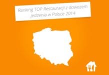 Ranking TOP Restauracji z dowozem jedzenia w Polsce