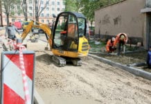 Budowa w ścisłym centrum