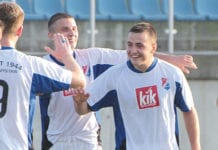 Trzy karne Mateusza Wójcika