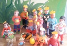 Słoneczko na pomarańczowo