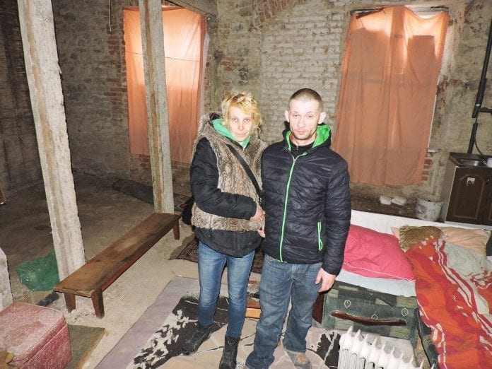 Dramatyczna sytuacja lokatorow