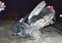 Kraksa na wojewódzkiej