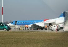 Ożywienie na lotnisku