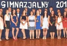 Pożegnanie gimnazjalistów z Małochwieja