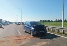 Kraksa na ekspresówce