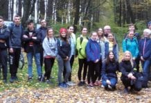 Jesienny rajd uczniów I LO