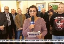 Wielka draka przed kamerami