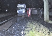 Zbierali węgiel z jezdni