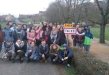 Michał i Patryk w Taize