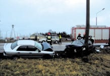 Golf fruwał na obwodnicy