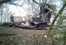 Z domu zostały zgliszcza