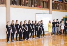 Gimnazjaliści w Czarnieckim