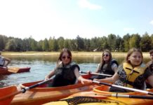 Jagiellończycy na kajakach