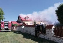 Płonęła masarnia w Siedliskach