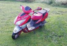 Bez kasku, za to z promilami