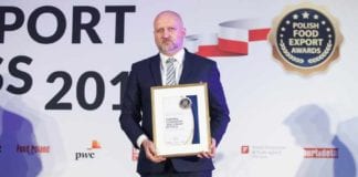 Pszczółka z tytułem Ambasadora Polskiego Eksportu Spożywczego