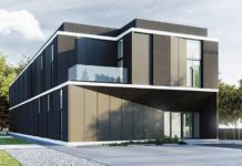 Obok Biedronki stanie bank