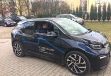 Elektryzujące BMW w patrolu