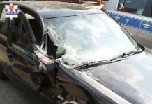 Kolizja przy cofaniu