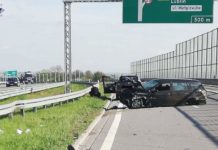 W wypadku straciła męża