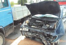 Gorąco przy stacji paliw