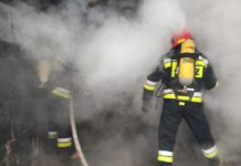 Słup dymu nad Felinem