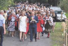 Tłumy na dożynkach w Rudce