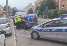 Policjant ukarany mandatem