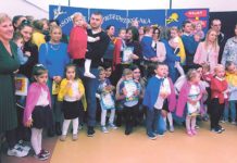 Pasowanie przedszkolaków z Łopiennika Nadrzecznego