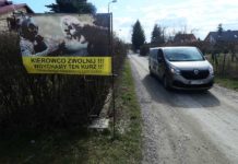 Działkowca nie wytrzymała