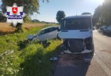 Skończyło się na rozbitych autach