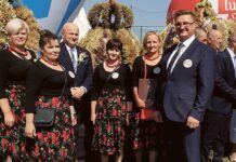 Łopiennik na dożynkach wojewódzkich