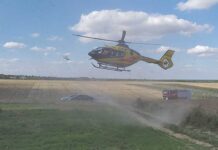 Siewnik zmiażdżył rękę