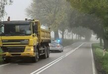 Zderzenie ciężarówek