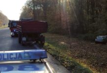 Niebezpieczna zmiana pasa