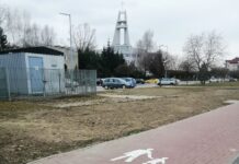 W parku Brzeziny zapadły się chodniki