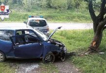 Chciał przeparkować, wylądował w szpitalu