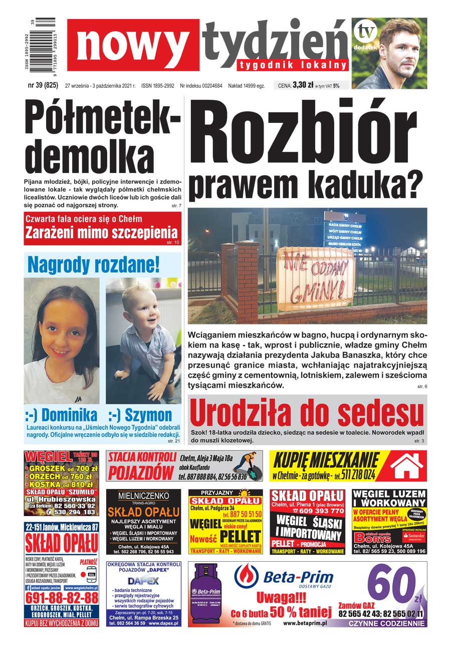 2021-09-27 Nowy Tydzień powiat chełmski