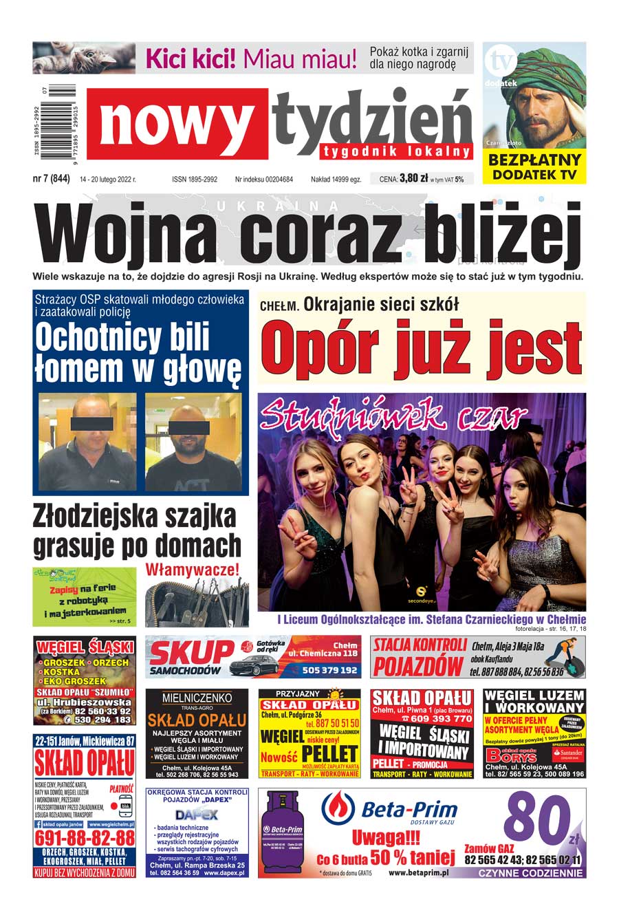 2022-02-14 Nowy Tydzień powiat chełmski