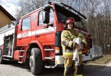 Wycofana drabina i rekord interwencji