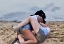 Osiem pięści, czyli furia na plaży