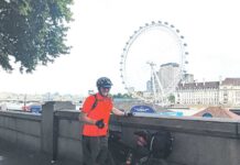 Z Anglii do Pawłowa na rowerze