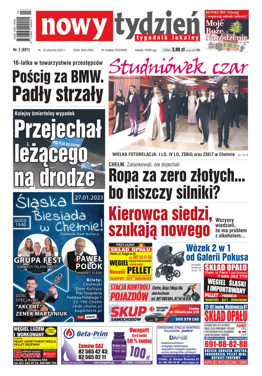 2023-01-16 Nowy Tydzień powiat chełmski