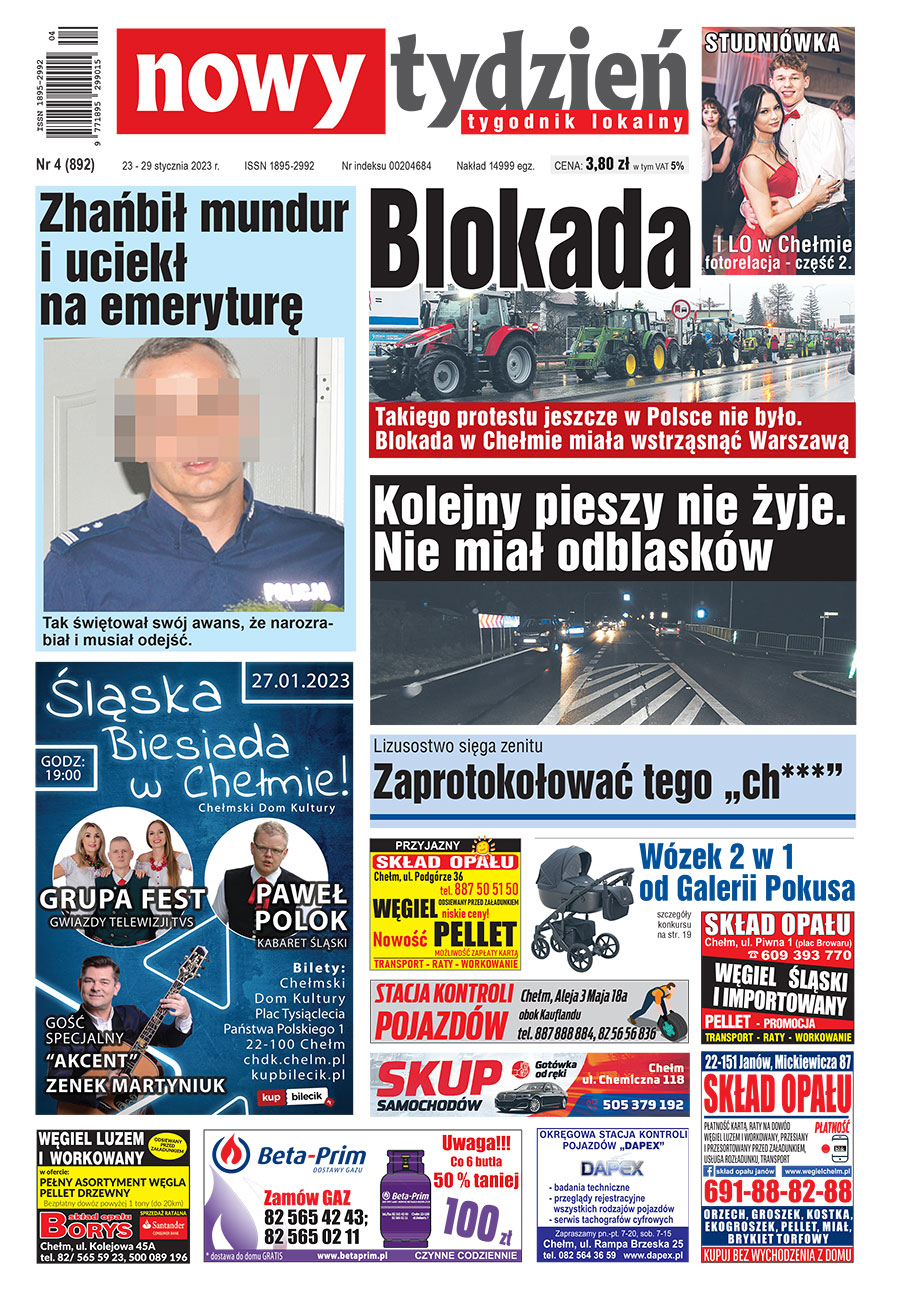2023-01-23 Nowy Tydzień powiat chełmski