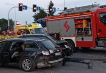 Karambol na Rejowieckiej. Pięć osób trafiło do szpitala