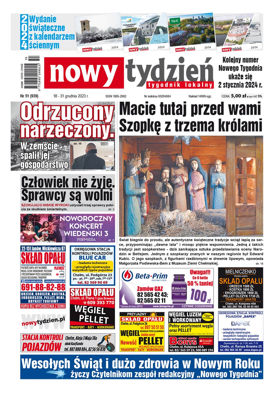2023-12-18 Nowy Tydzień powiat chełmski