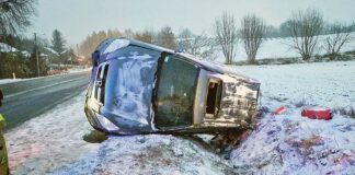 Dziewięć kolizji jednego dnia!