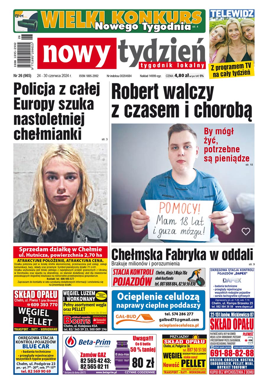 2024-06-24 Nowy Tydzień powiat chełmski
