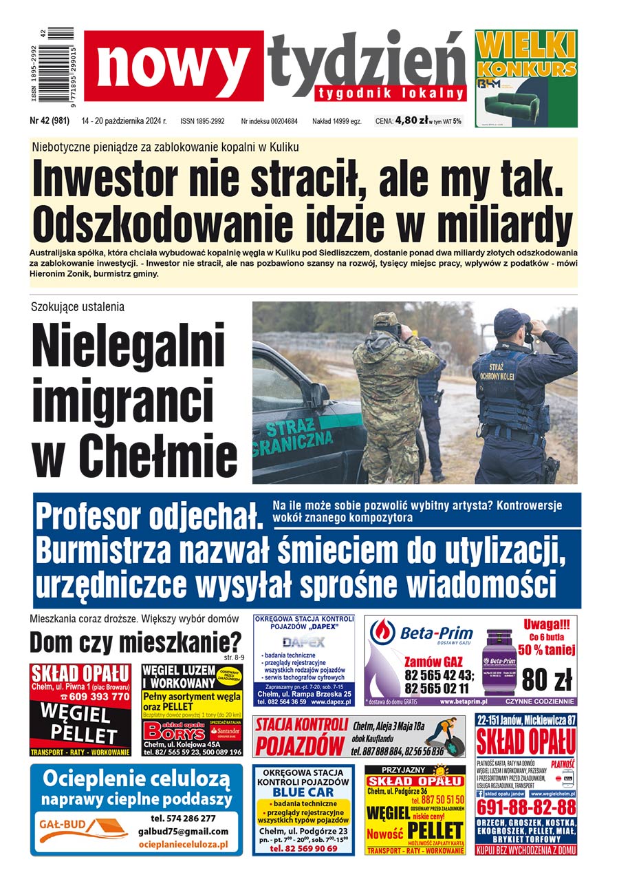2024-10-14 Nowy Tydzień powiat chełmski