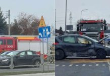 Dwa wypadki w ciągu godziny. Pechowa 13-ta?